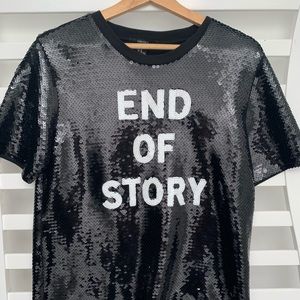 Forever 21 Sequin ‘End of Story’ Top